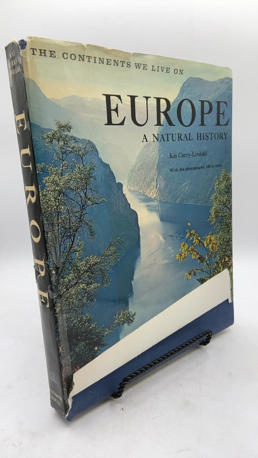 Europe: A Natural History by Kai Curry-Lindahl - front cover