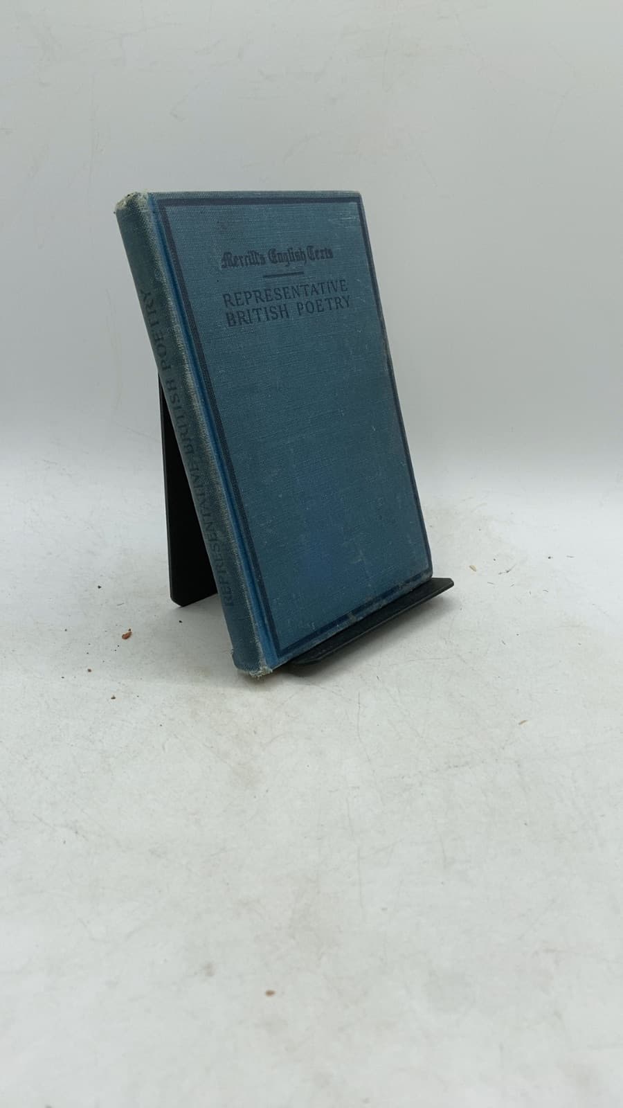 Representative British Poetry by Rowena Keith Keyes, Ph.D. - front cover