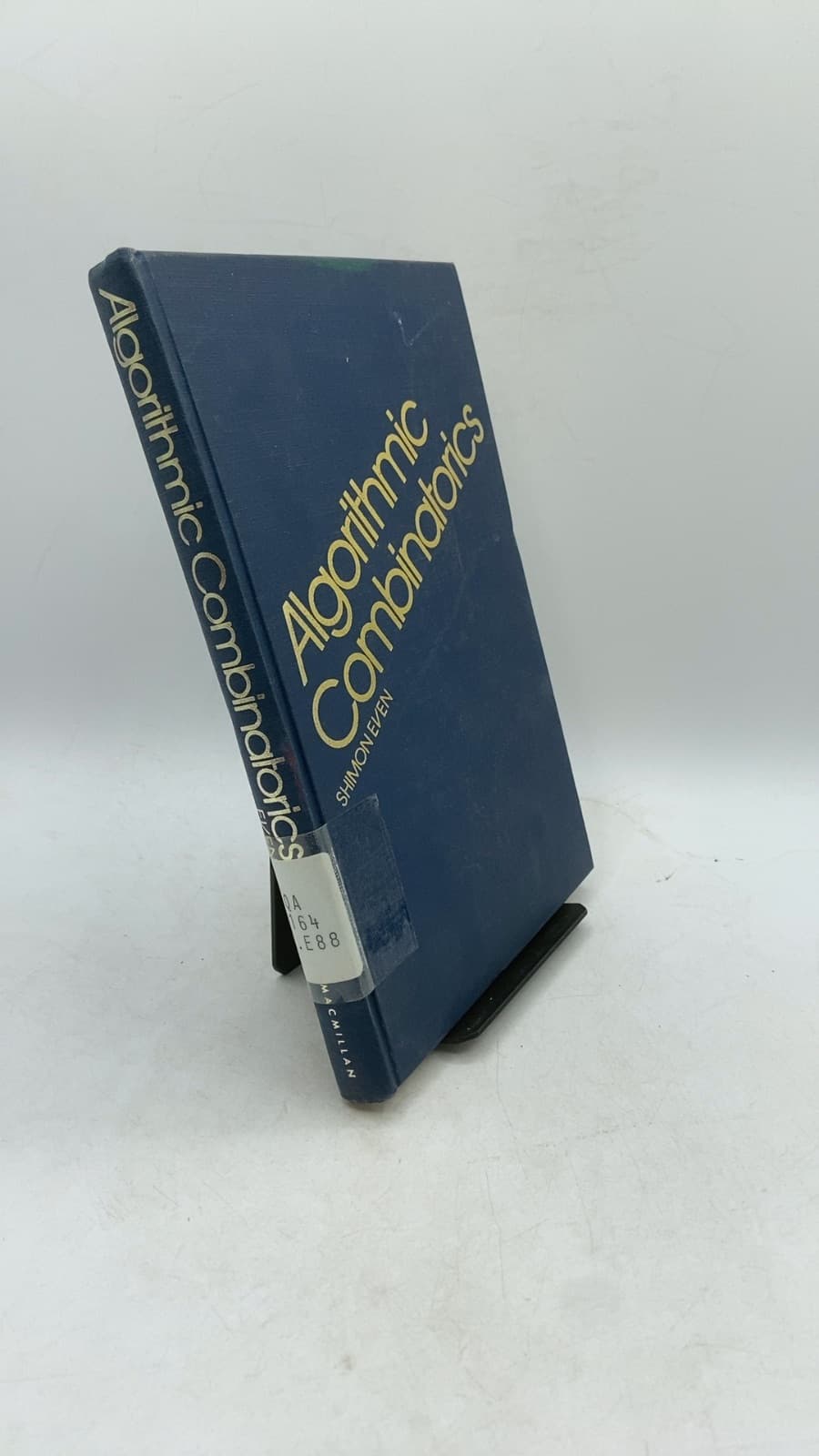 Algorithmic Combinatorics by Shimon Even - front cover