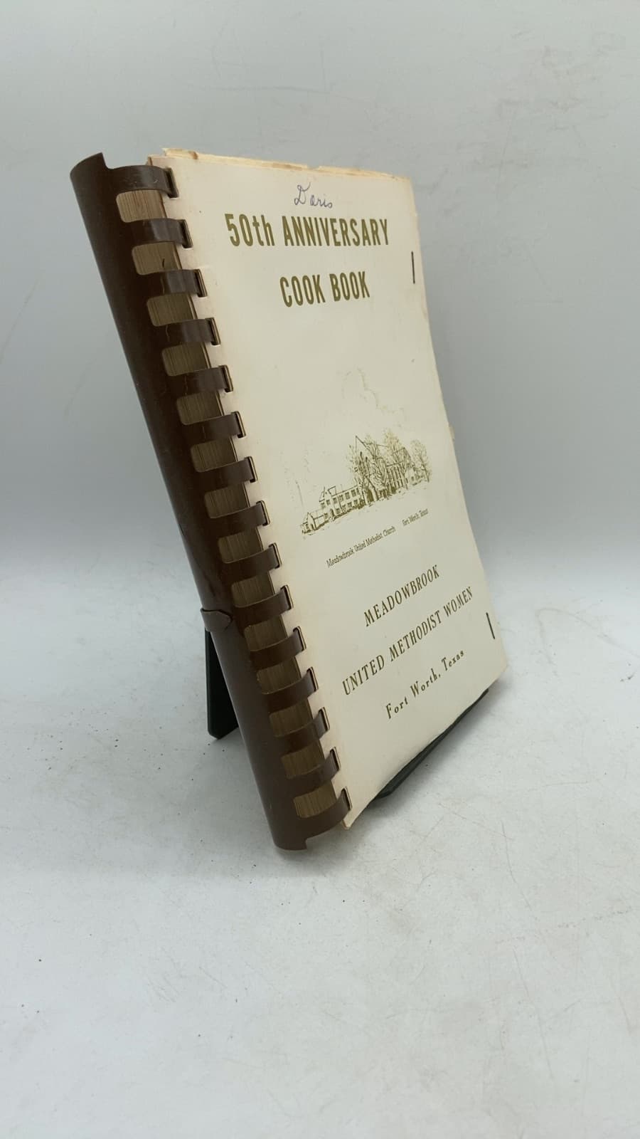 50th Anniversary Cook Book by Meadowbrook United Methodist Women - front cover