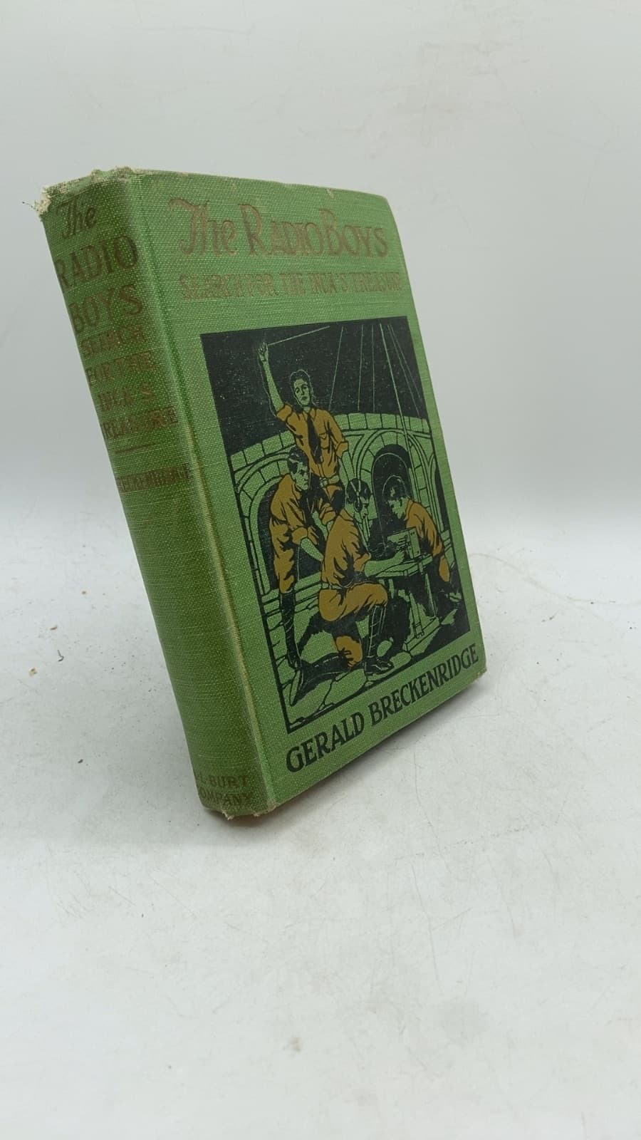 The Radio Boys' Search for the Inca's Treasure by Gerald Breckenridge - front cover