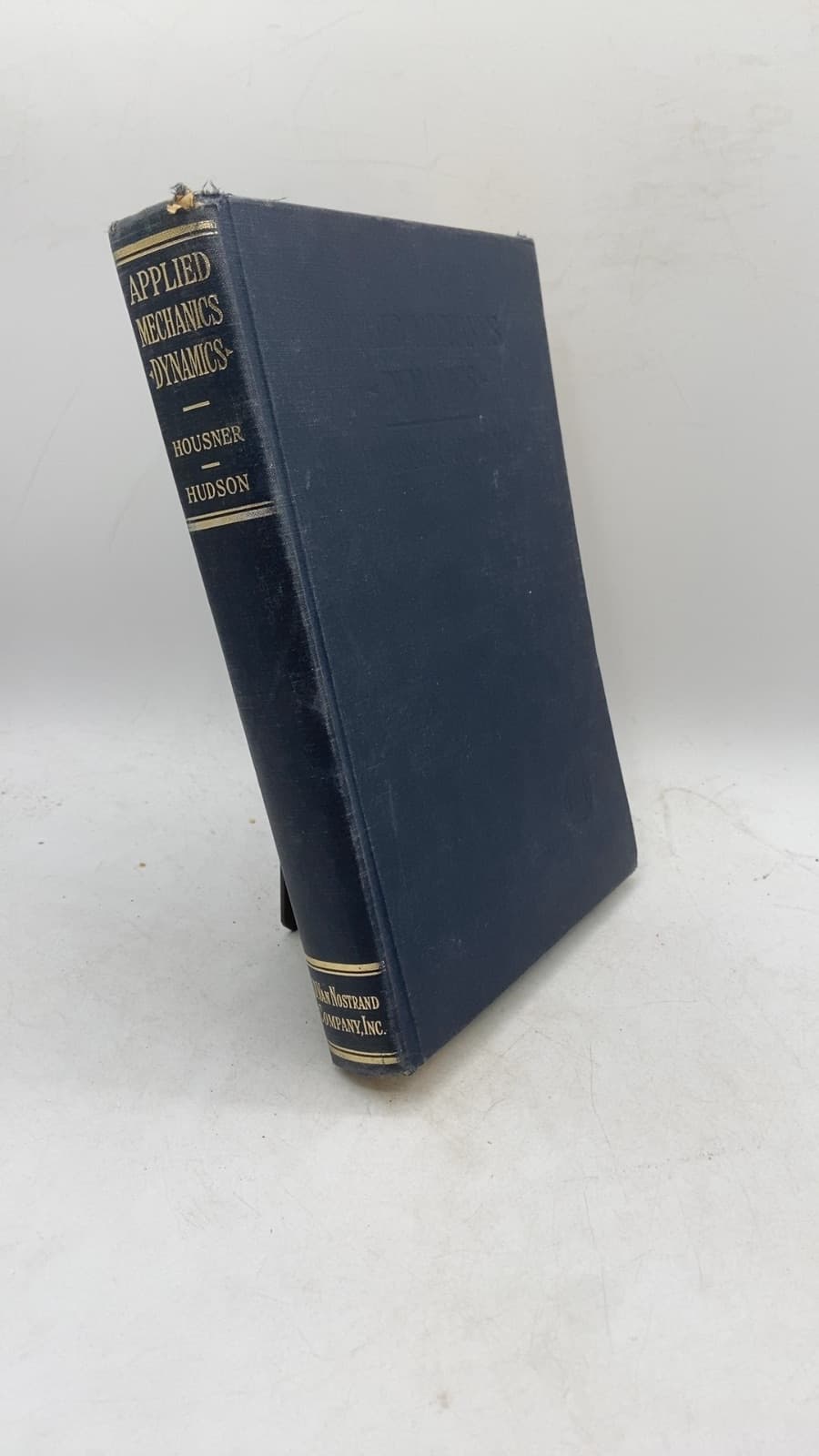 Applied Mechanics Dynamics by George W. Housner and Donald E. Hudson - front cover