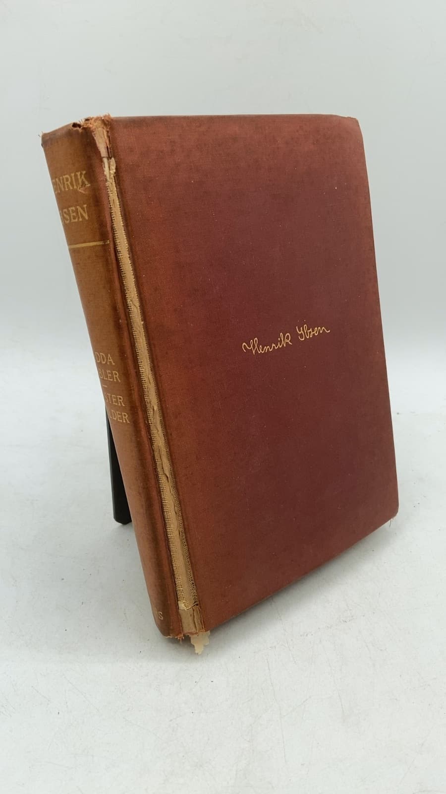 The Collected Works of Henrik Ibsen: Volume X Hedda Gabler The Master Builder by Henrik Ibsen - front cover