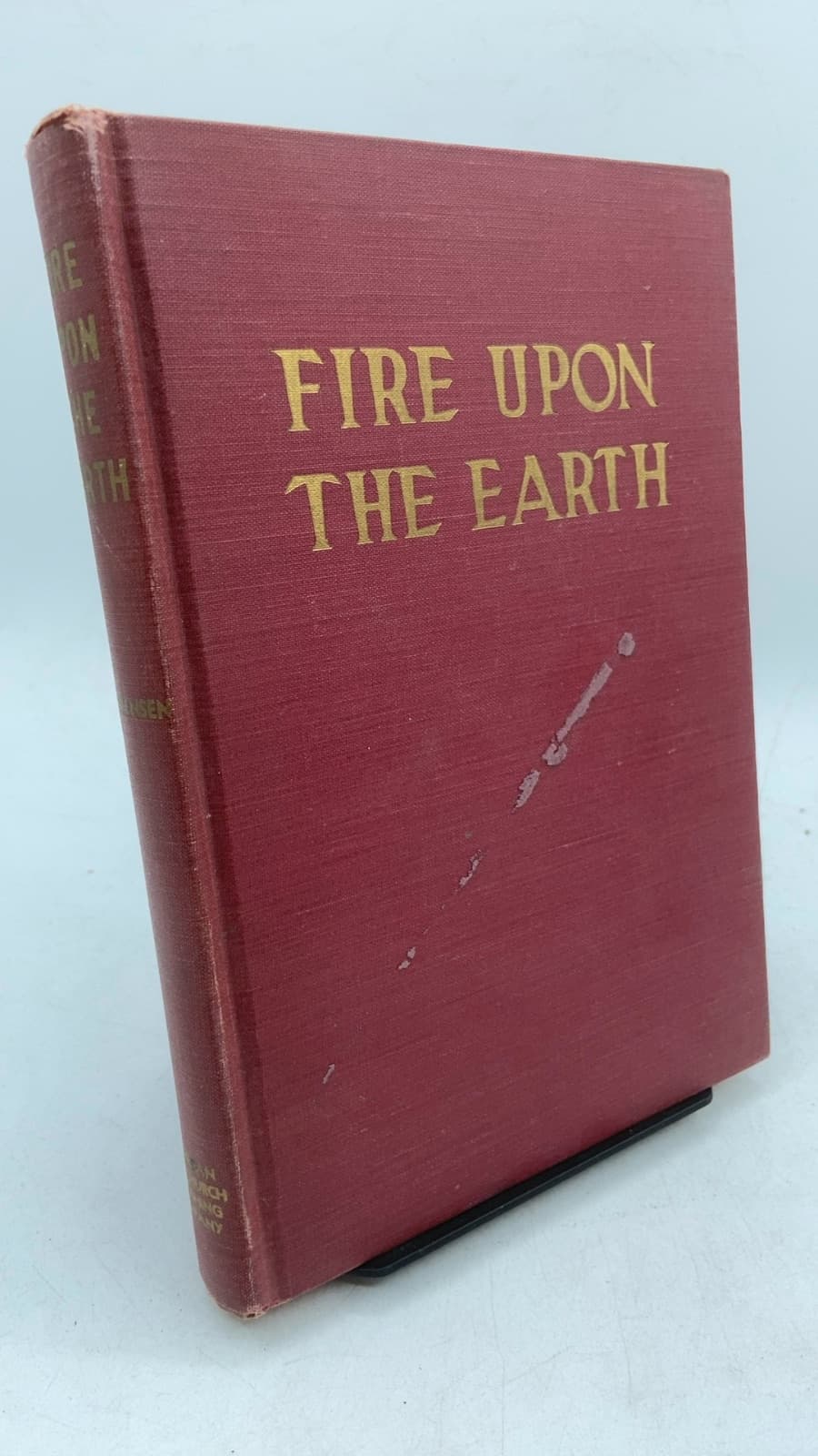 Fire Upon The Earth by Bernhard Christensen - front cover