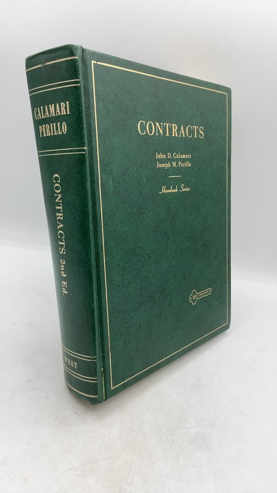 Contracts by John D. Calamari, Joseph M. Perillo - front cover