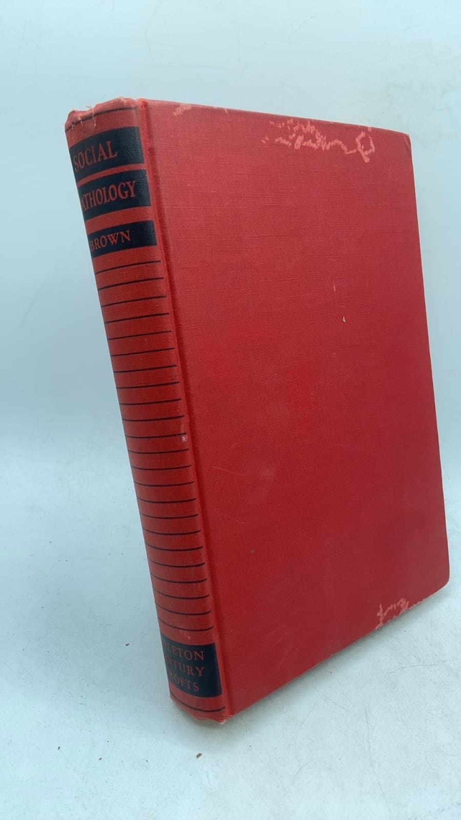 Social Pathology: Personal and Social Disorganization by Lawrence Guy Brown, Ph.D. - front cover