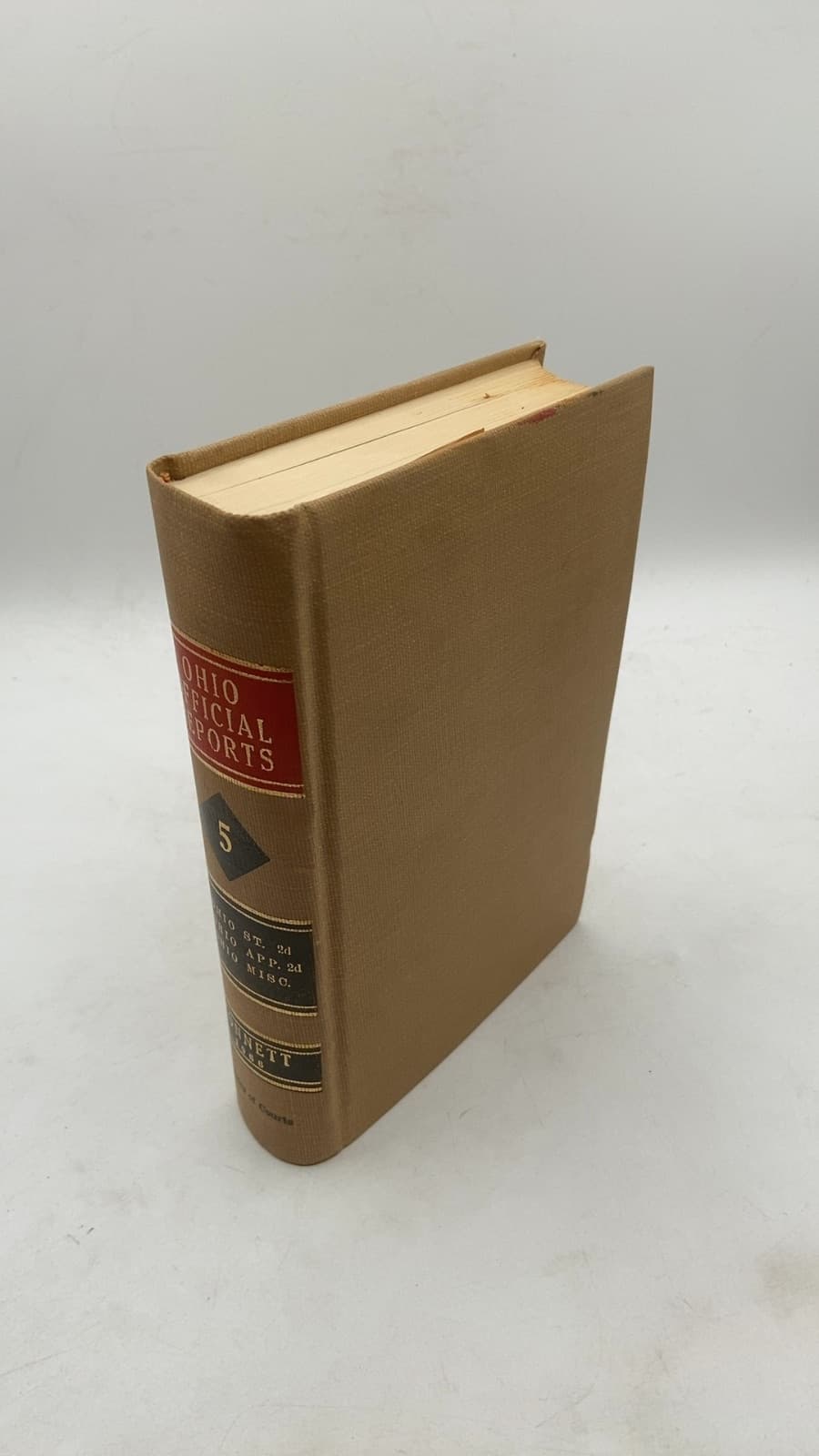 Reports of Cases Argued and Determined in the Supreme Court of Ohio, Second Series, Volume V by Hiram L. Connett - front cover