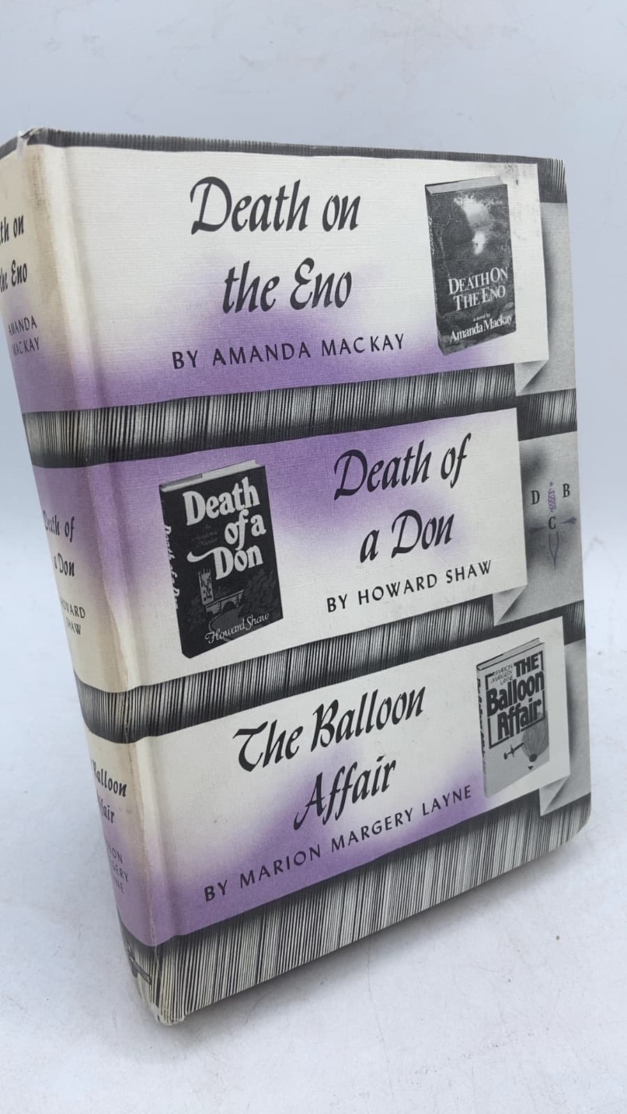 Death on the Eno / Death of a Don / The Balloon Affair by Amanda Mackay / Howard Shaw / Marion Margery Layne - front cover