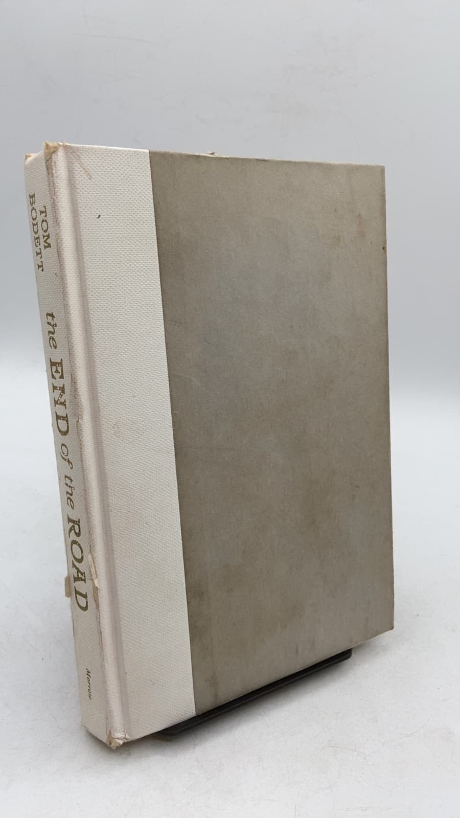 the END of the ROAD by TOM Bodett - front cover