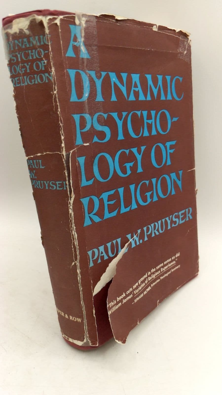 A Dynamic Psychology of Religion by Paul W. Pruyser - front cover