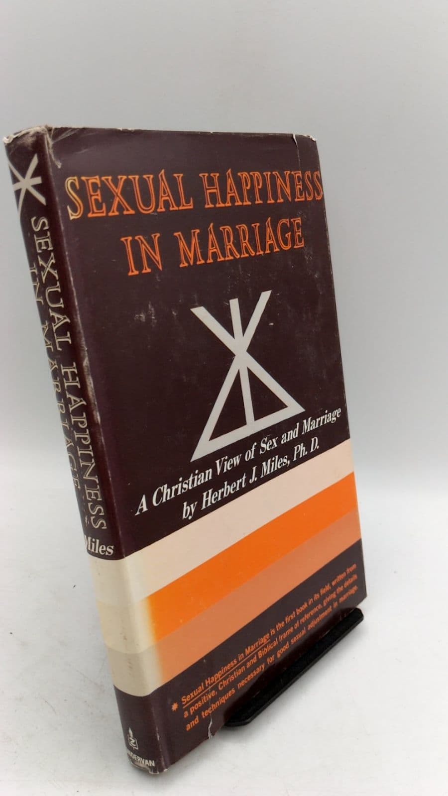 Sexual Happiness in Marriage by Herbert J. Miles, Ph.D. - front cover