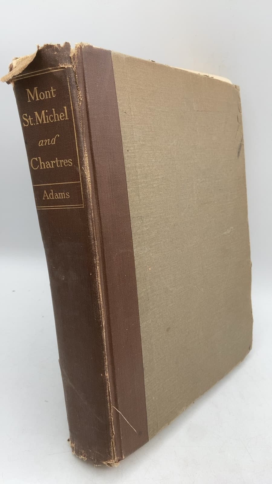 Mont-Saint-Michel and Chartres by Henry Adams - front cover