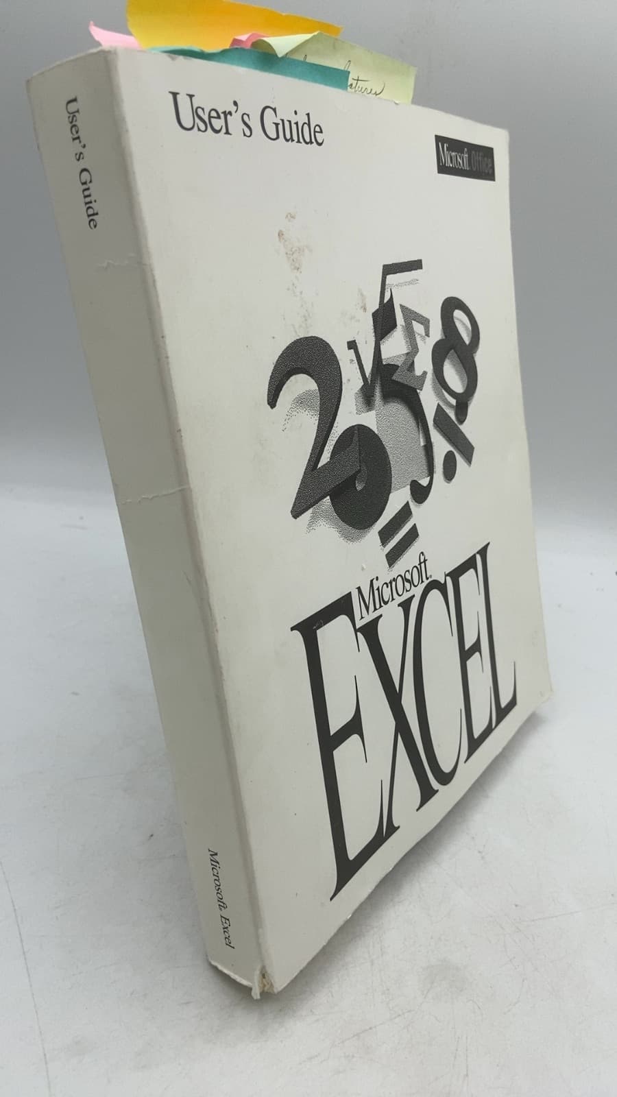 Microsoft Excel User's Guide Version 5.0 by Microsoft Corporation - front cover