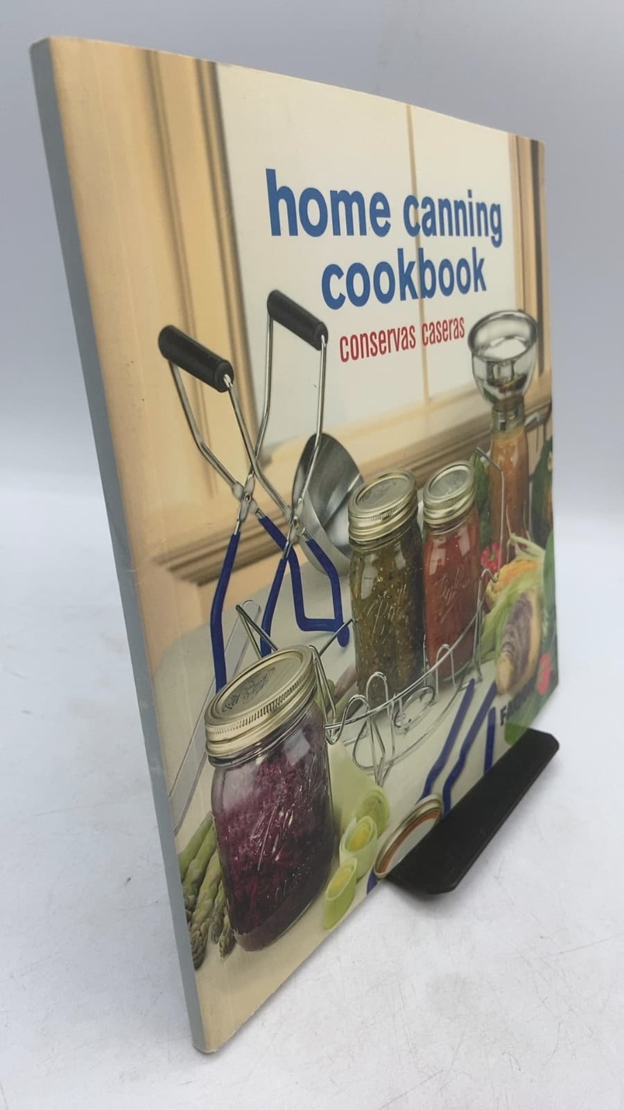 home canning cookbook: libro de recetas de conservas caseras - front cover