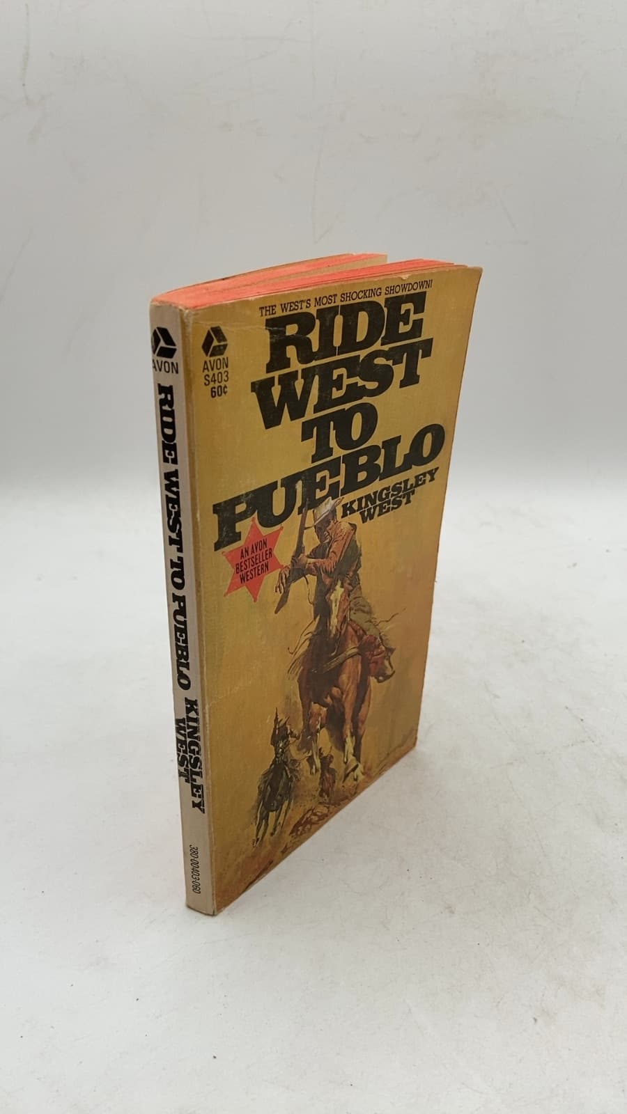 Ride West TO Pueblo by Kingsley West - front cover