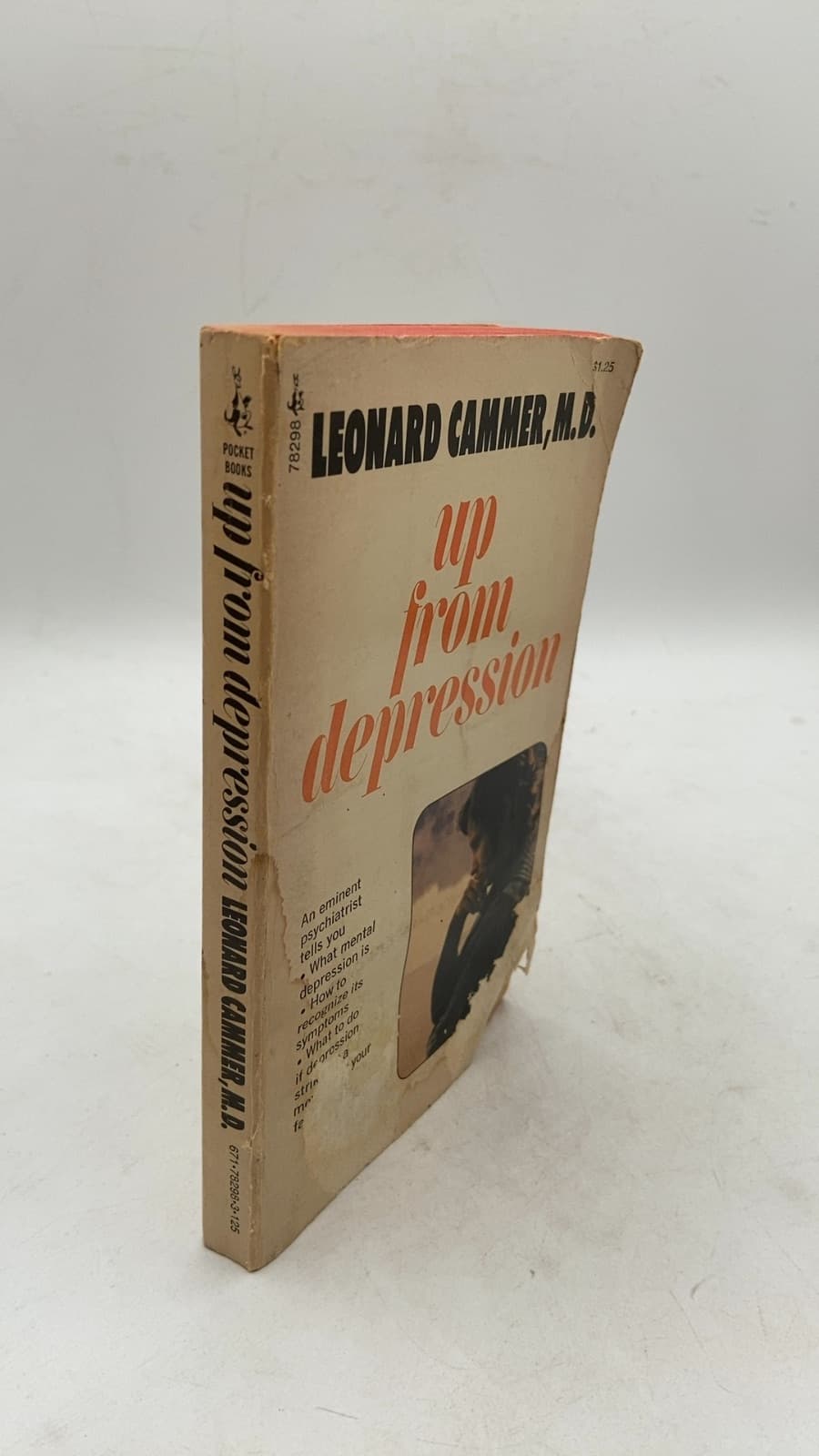 Up from Depression by Leonard Cammer, M.D. - front cover