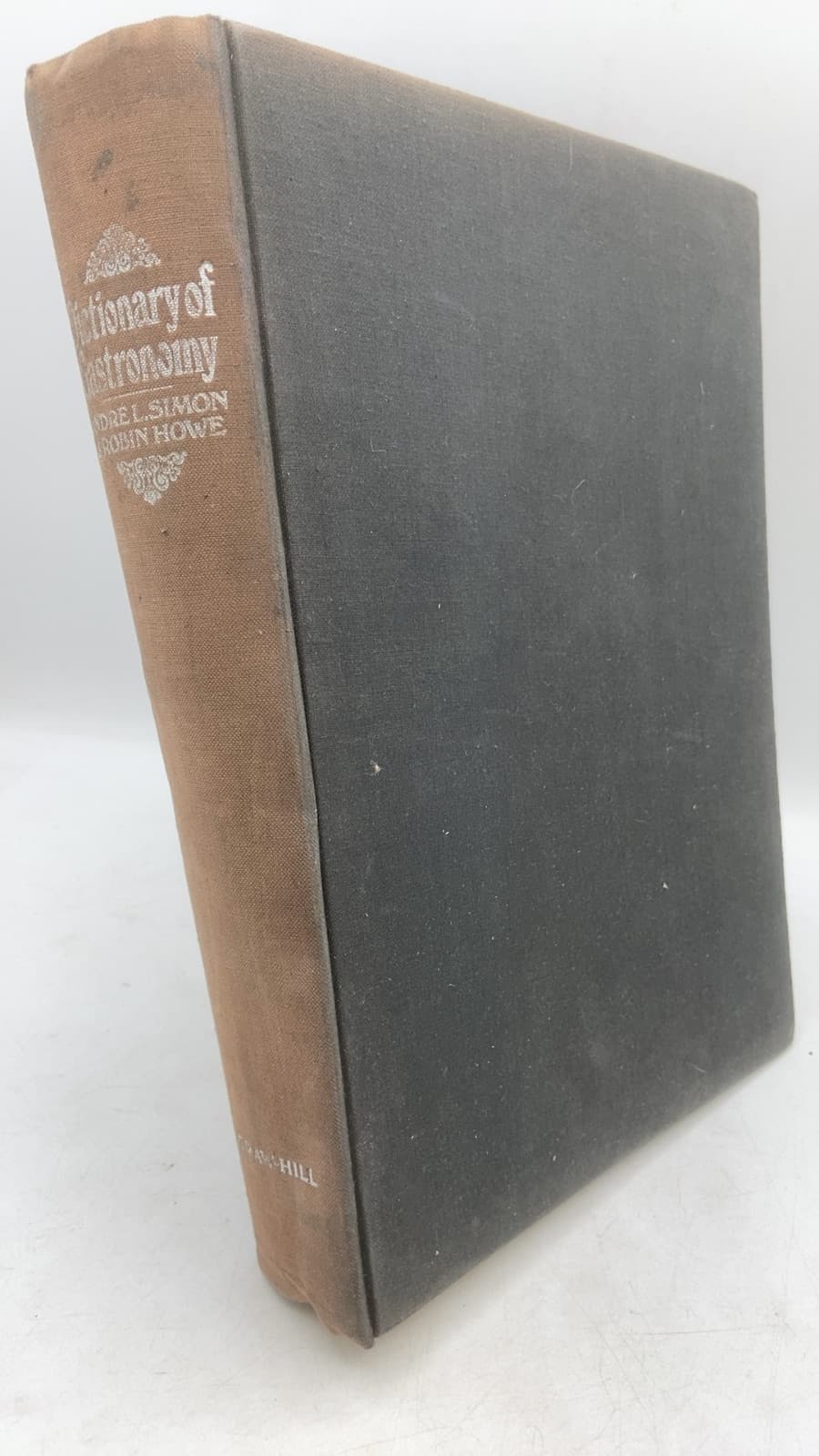 Dictionary of Gastronomy by André L. Simon and Robin Howe - front cover