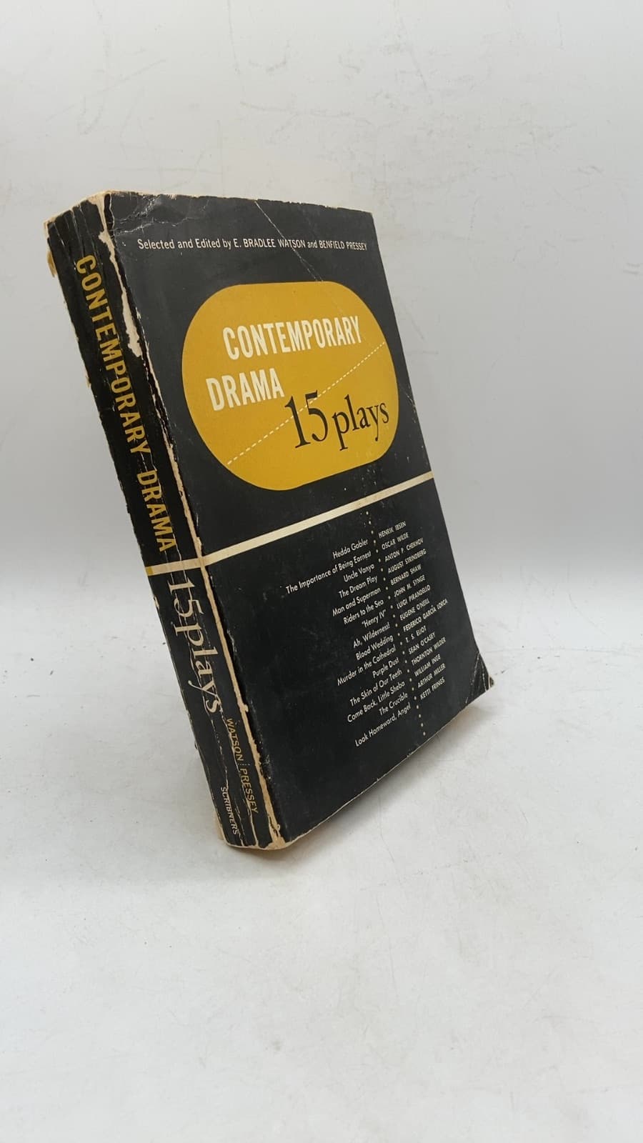 Contemporary Drama: Fifteen Plays by E. Bradlee Watson and Benfield Pressey - front cover