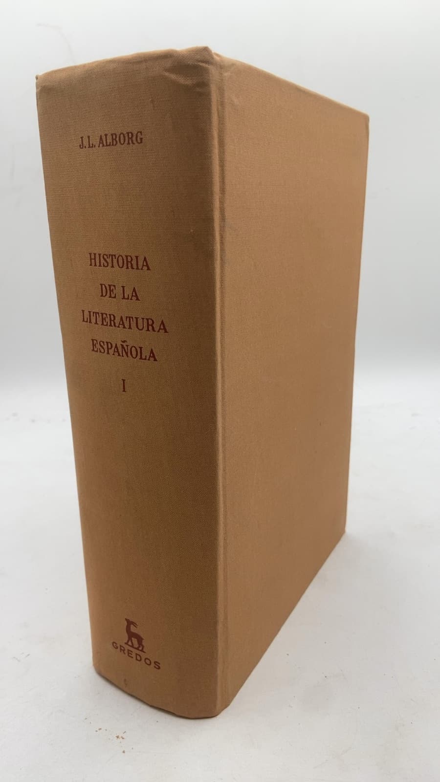 Historia de la Literatura Española: Edad Media y Renacimiento by Juan Luis Alborg - front cover