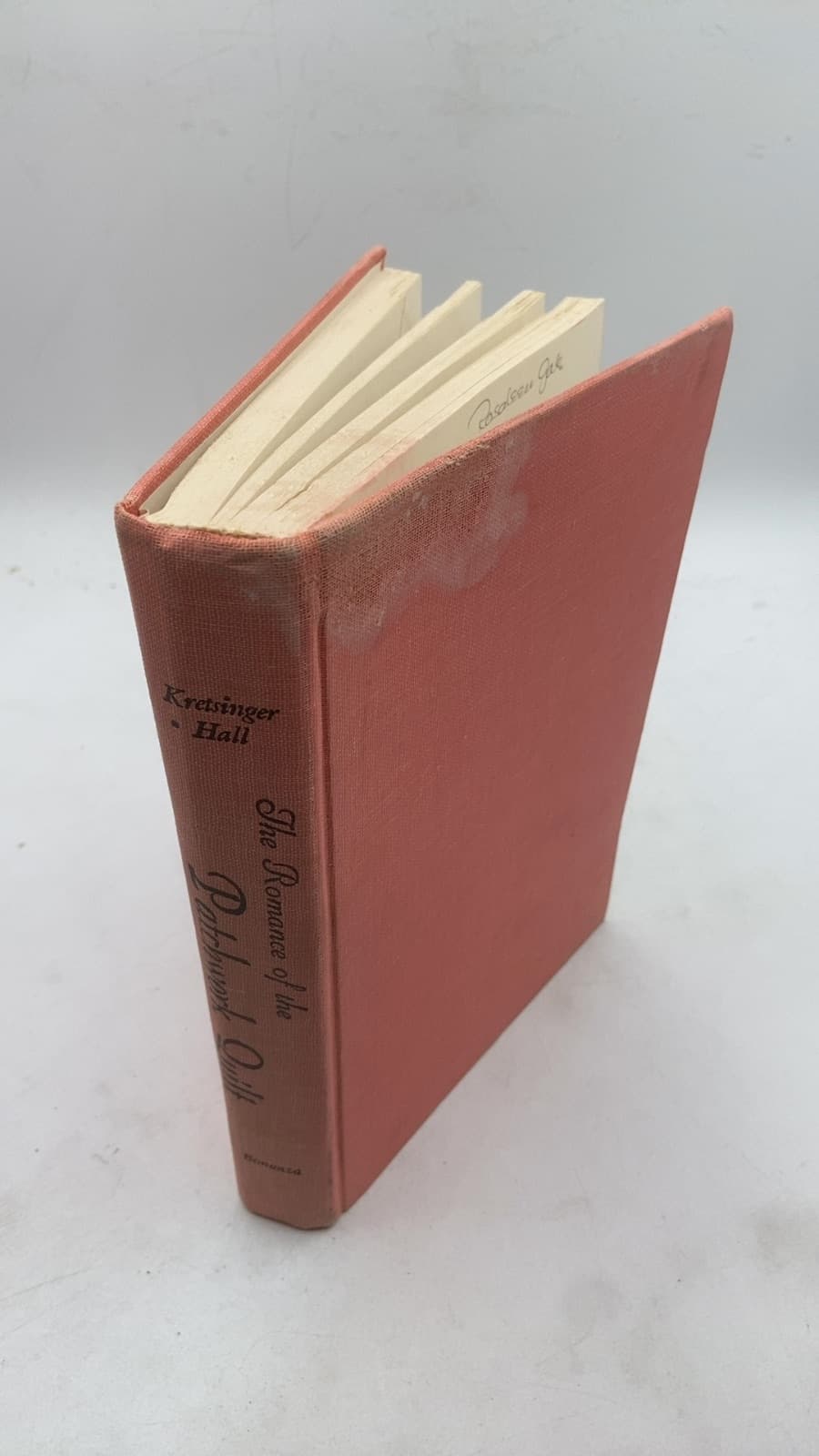 The Romance of the Patchwork Quilt In America by Carrie A. Hall and Rose G. Kretsinger - front cover