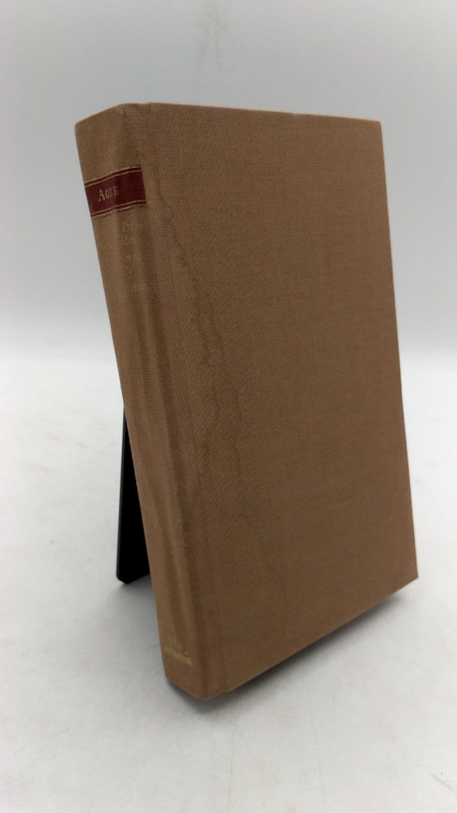 Let Us Now Praise Famous Men, A Death in the Family, Shorter Fiction by James Agee - front cover
