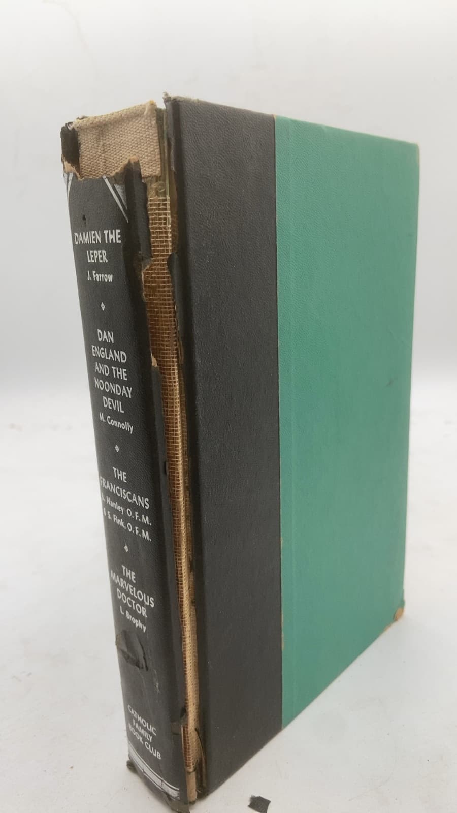 Damien the Leper by John Farrow - front cover