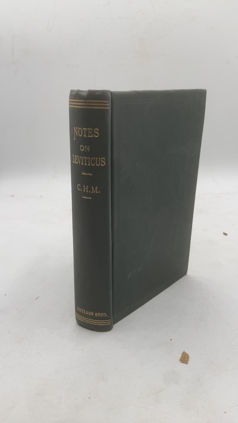 Notes on the Book of Leviticus by C. H. M. - front cover