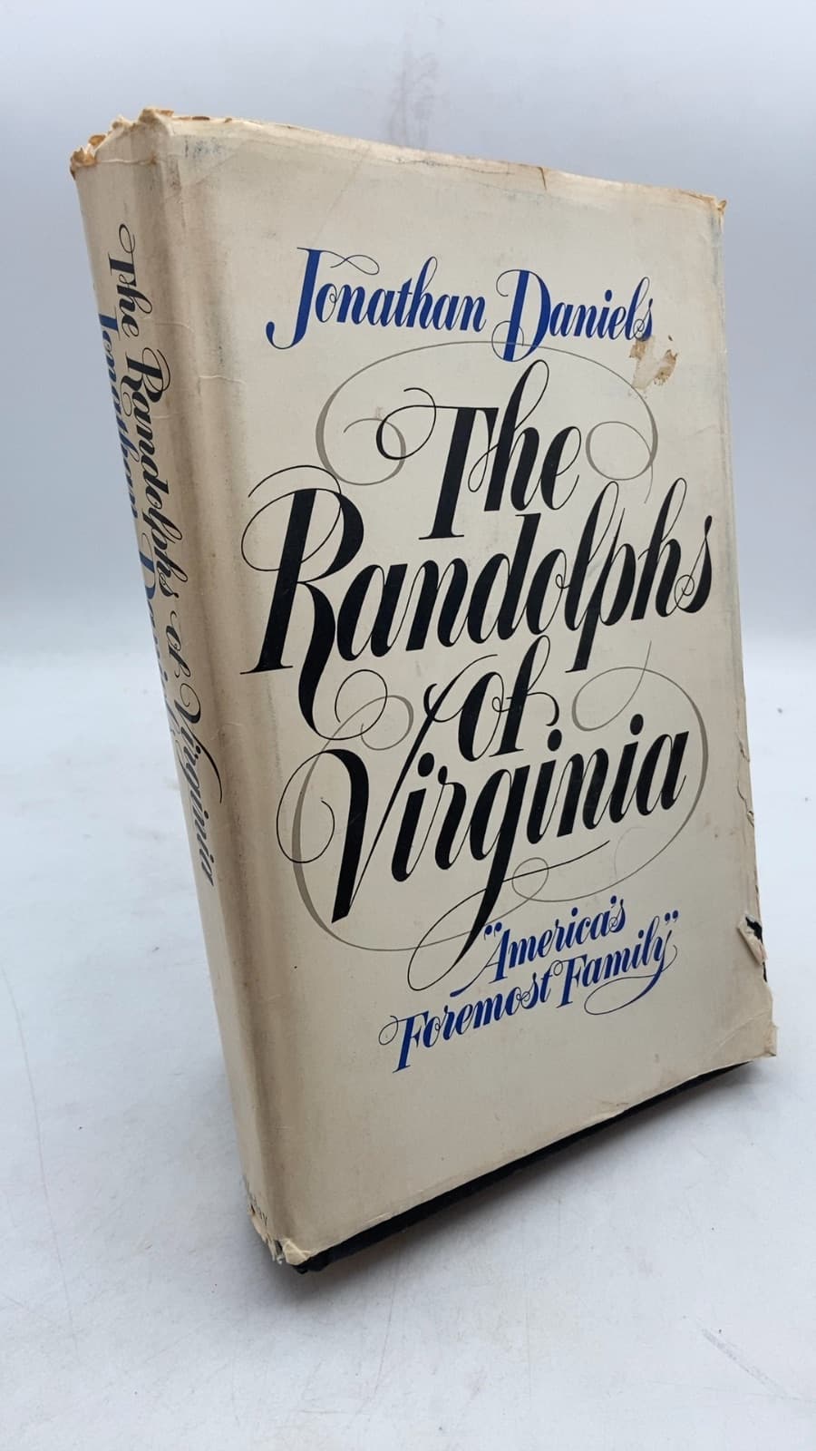 The Randolphs of Virginia by Jonathan Daniels - front cover