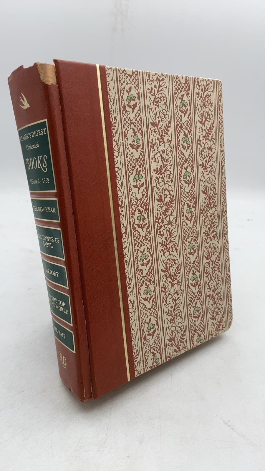 Reader's Digest Condensed Books Volume II 1968 Spring Selections by Pearl S. Buck, Morris L. West, Arthur Hailey, Charles Kuralt, Dorothy Uhnak - front cover