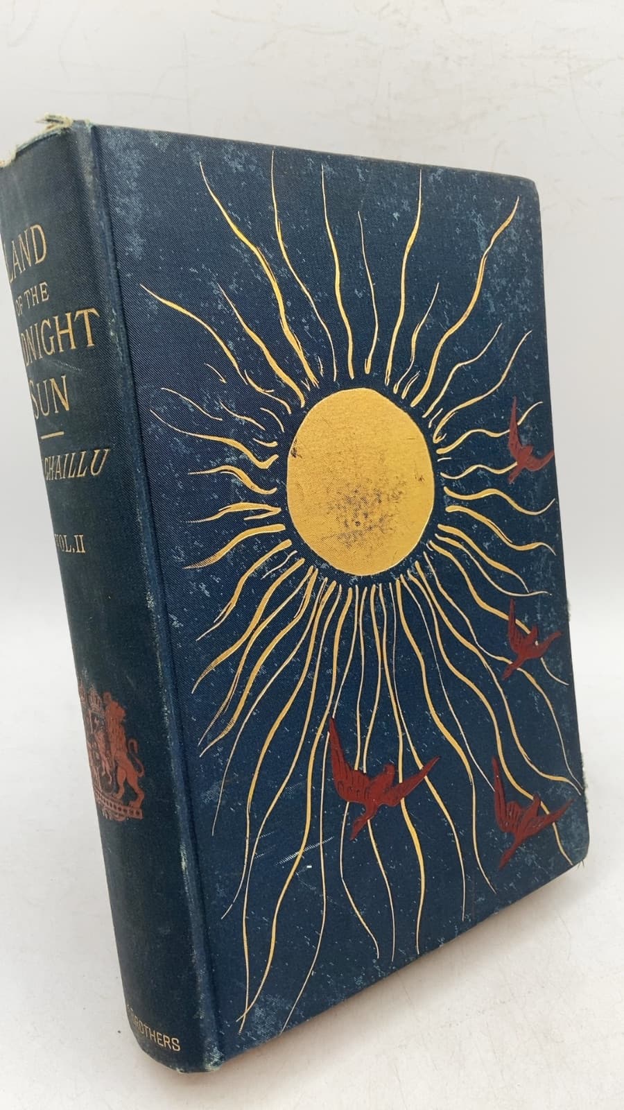 The Land of the Midnight Sun: Summer and Winter Journeys through Sweden, Norway, Lapland and Northern Finland by Paul B. Du Chaillu - front cover