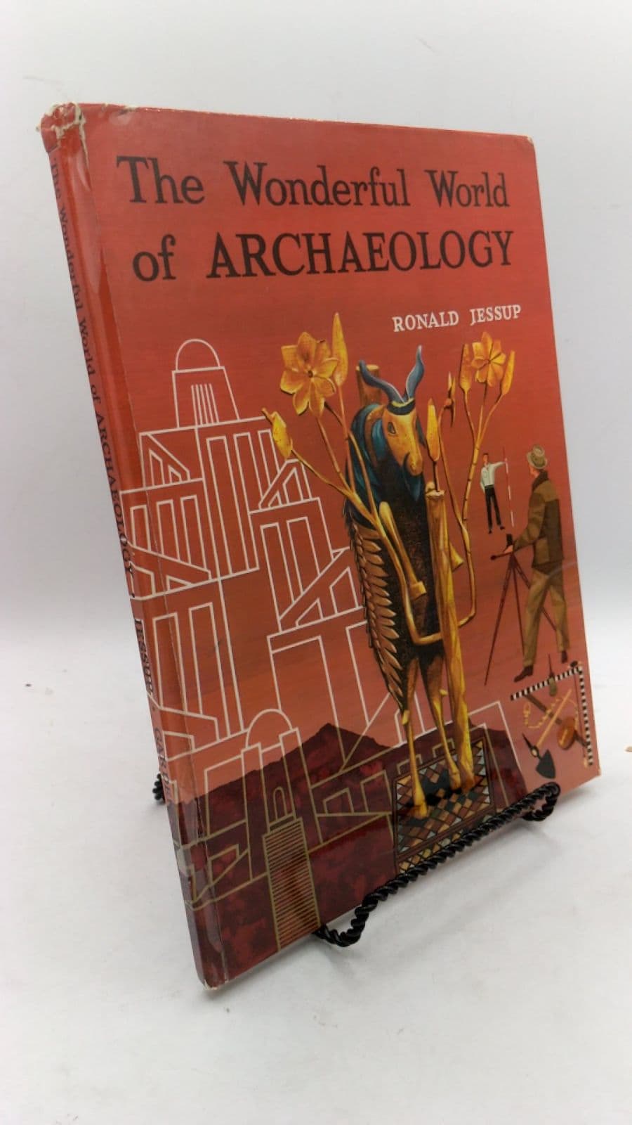The Wonderful World of Archaeology by Ronald Jessup - front cover