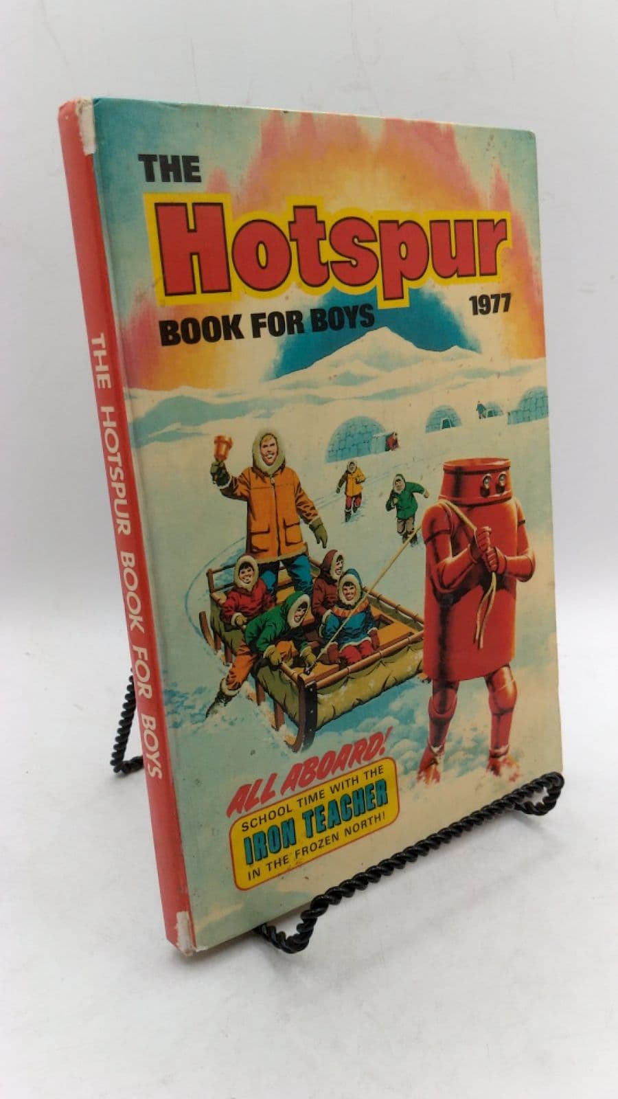 The Hotspur Book for Boys 1977 - front cover
