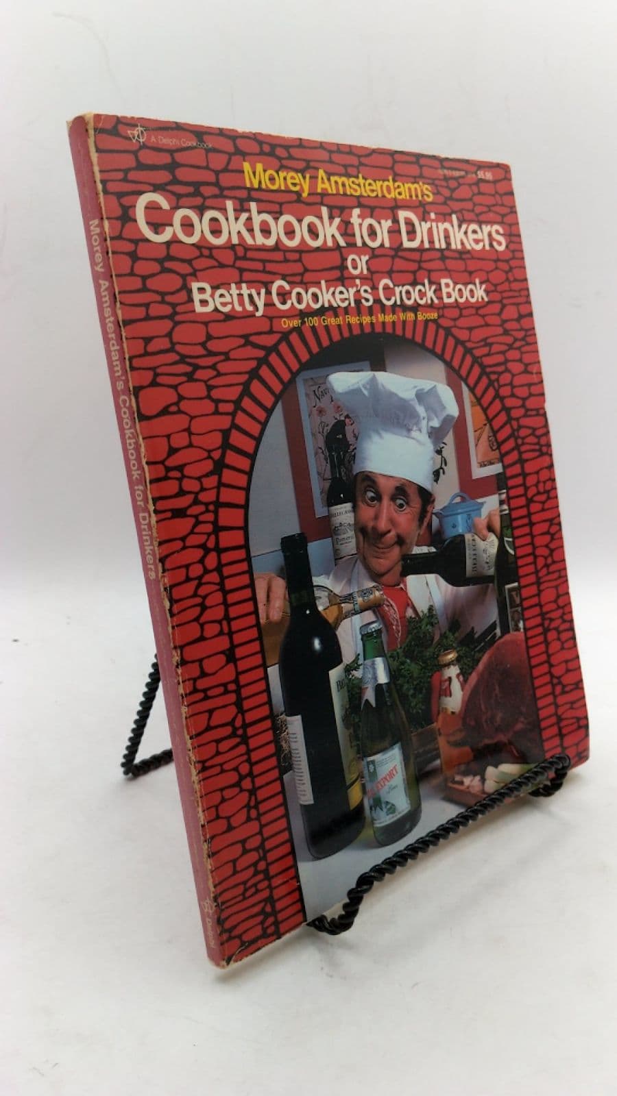 Morey Amsterdam's Cookbook for Drinkers or Betty Cooker's Crock Book by Morey Amsterdam - front cover
