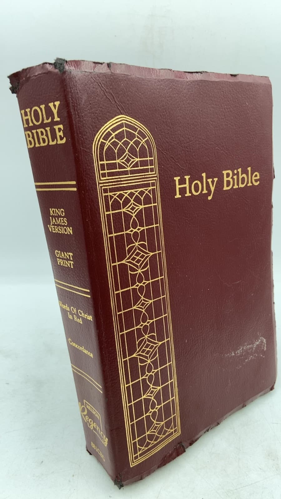 The Holy Bible: Old and New Testaments, Giant Print, Words of Christ in red