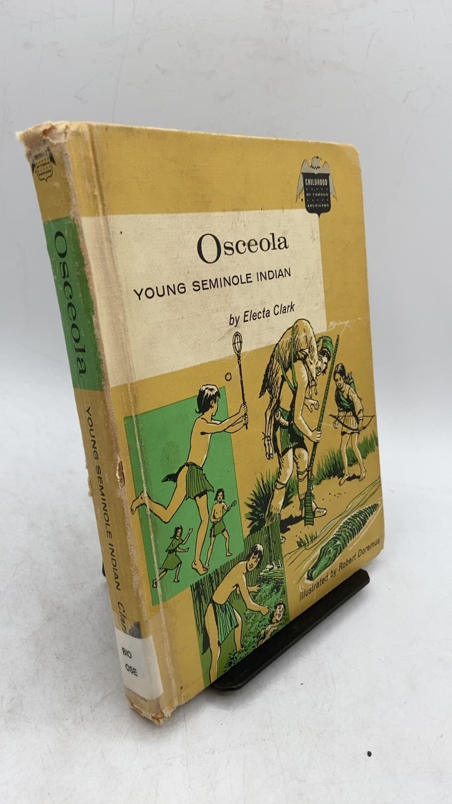 Osceola Young Seminole Indian by Electa Clark - front cover