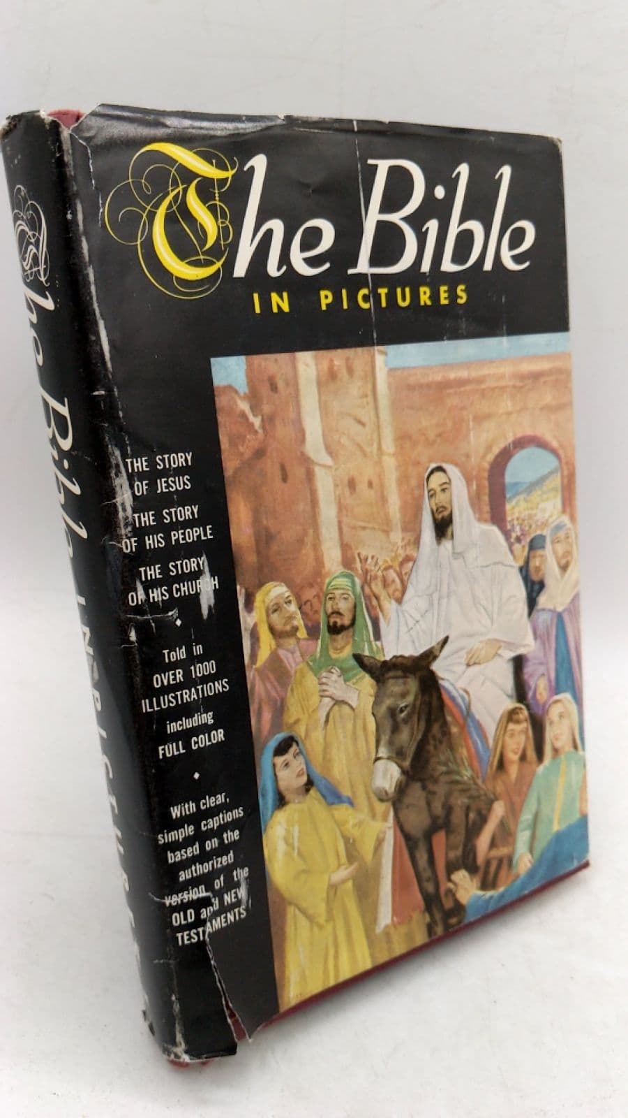 The Bible in Pictures by The Rev. Ralph Kirby (Editor) - front cover