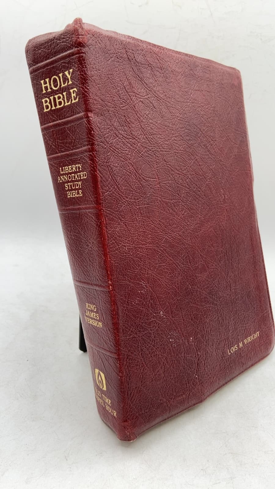 The Liberty Annotated Study Bible by Jerry Falwell, D.D., D.Litt., LL.D. (Executive Editor) - front cover