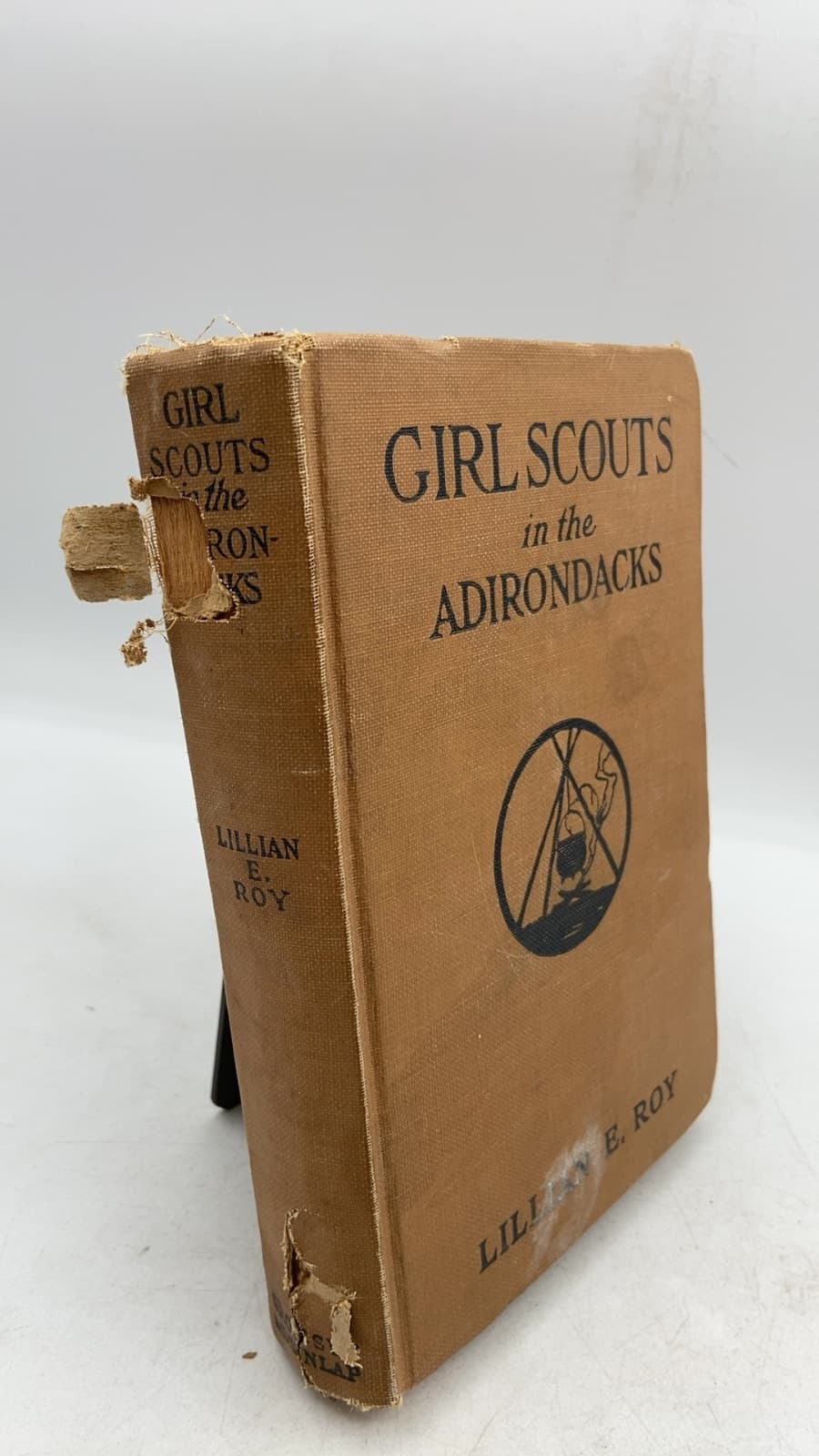 Girl Scouts IN THE Adirondacks by Lillian Elizabeth ROY - front cover