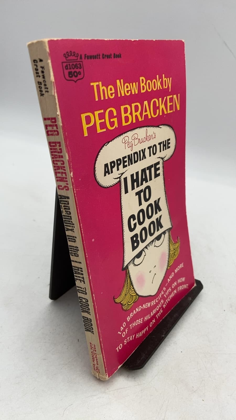 Appendix to the I Hate to Cook Book by Peg Bracken - front cover