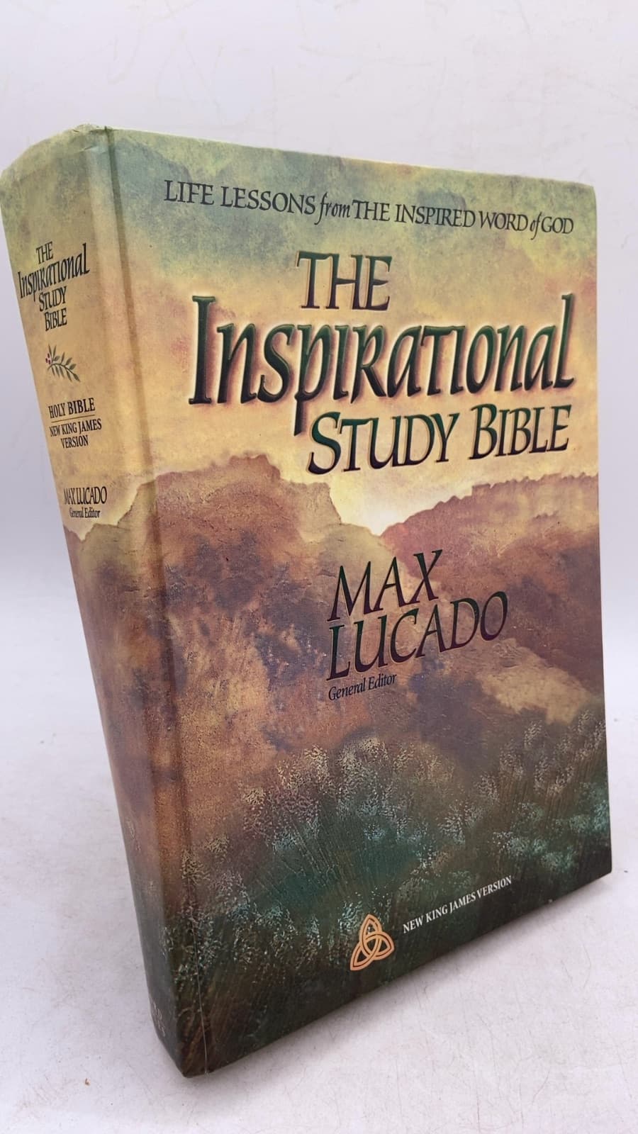 The Inspirational Study Bible by Max Lucado - front cover