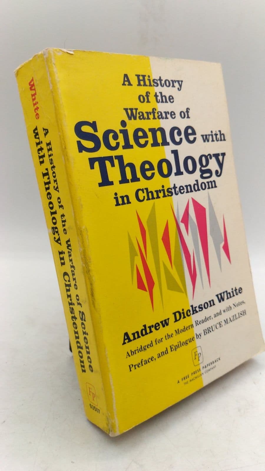 A History of the Warfare of Science with Theology in Christendom by Andrew Dickson White - front cover