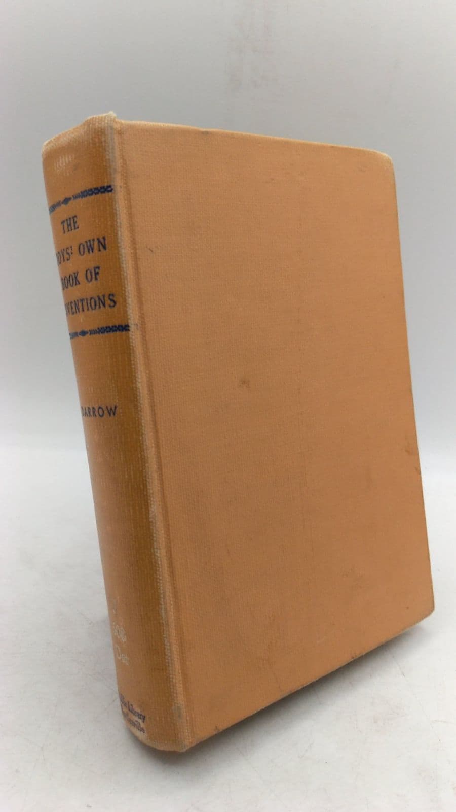 THE Boys' OWN Book OF Great Inventions by Floyd L. Darrow and Clarence J. Hylander - front cover