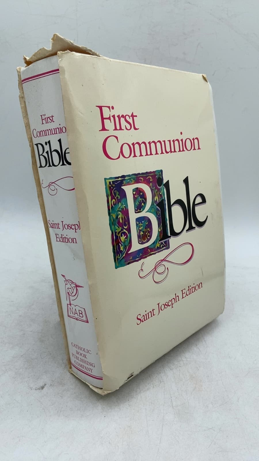 First Communion Bible: Saint Joseph Edition - front cover