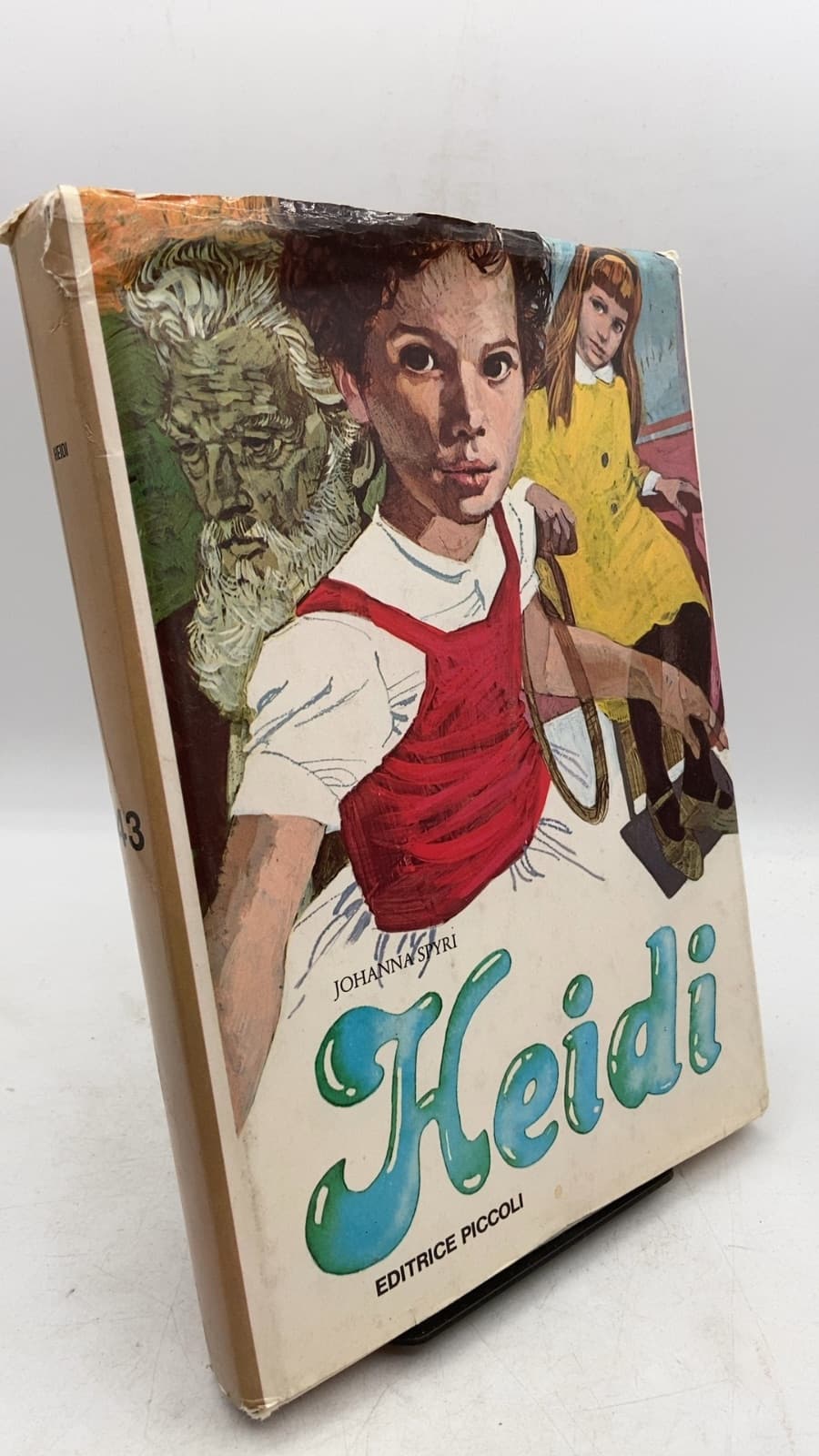 Heidi by Johanna Spyri - front cover