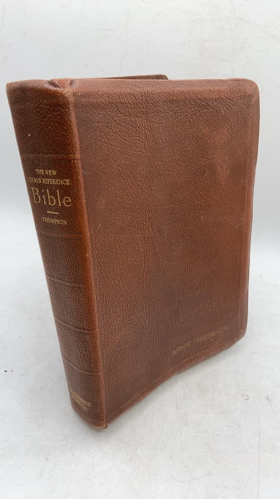The New Chain-Reference Bible by Frank Charles Thompson - front cover