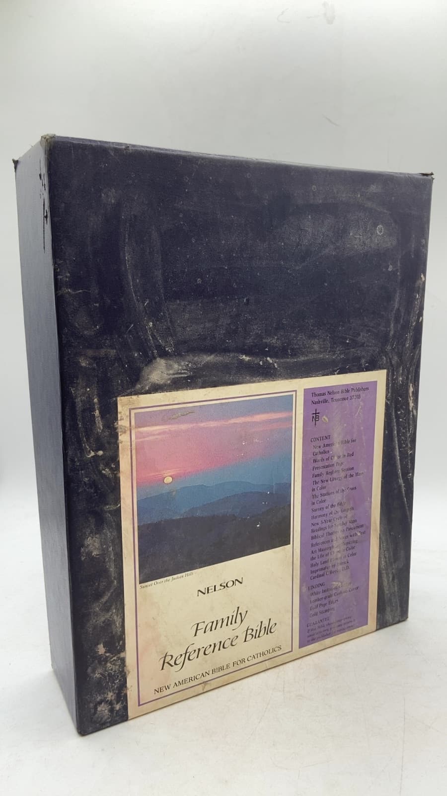 Family Reference Bible: New American Bible for Catholics - front cover