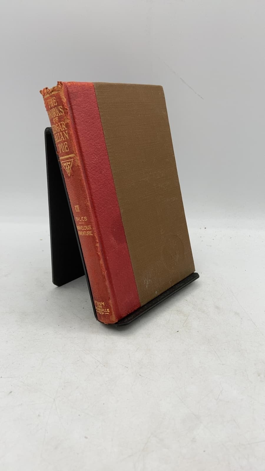 The Works of Edgar Allan Poe, Volume Three: Tales—Marvelous Adventure by Edgar Allan Poe - front cover