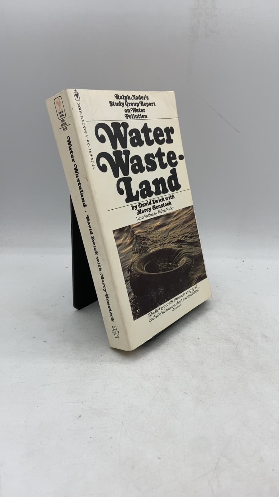 Water Wasteland: Ralph Nader's Study Group Report on Water Pollution by David Zwick with Marcy Benstock - front cover
