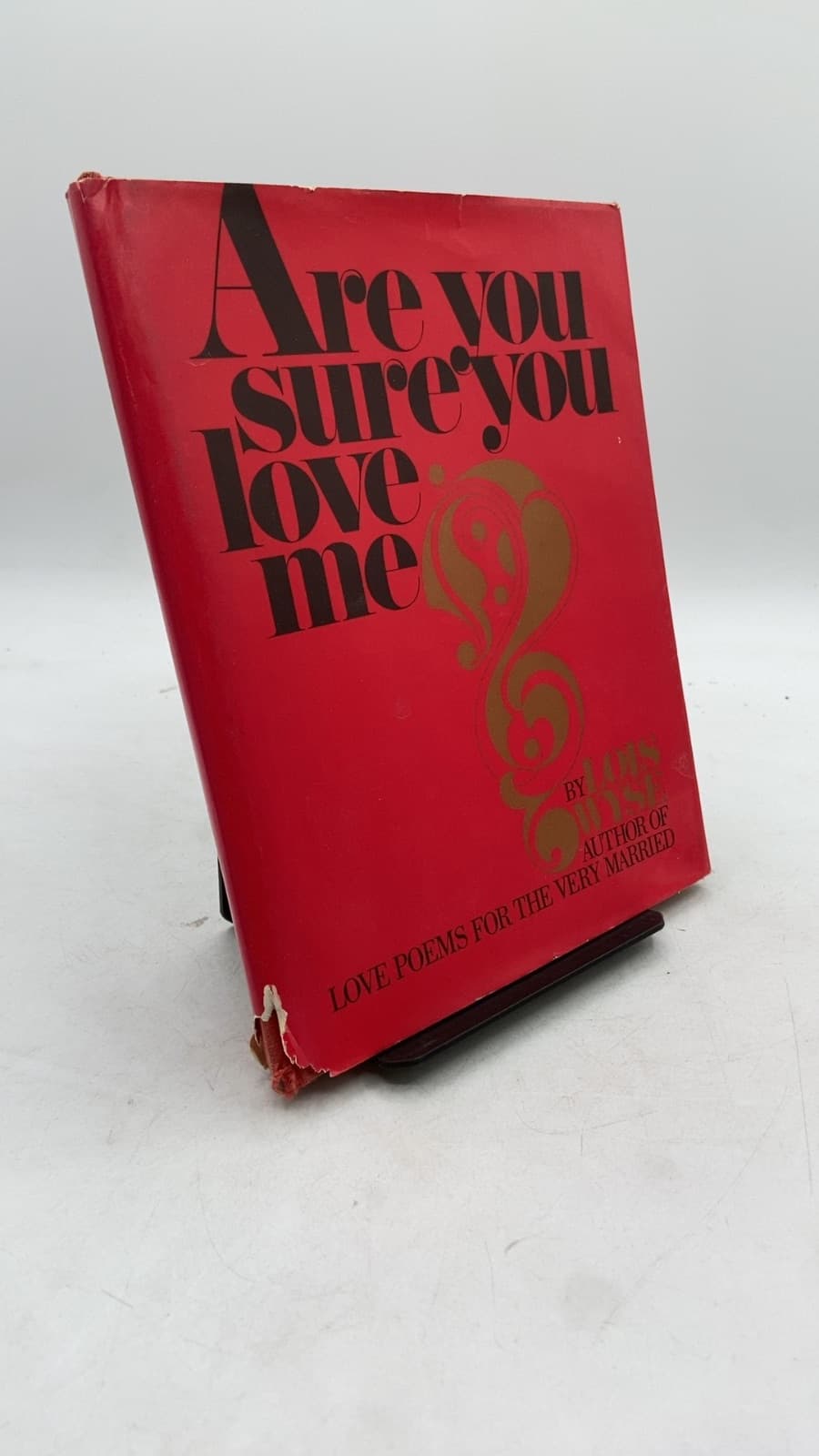 Are you sure you love me by Lois Wyse - front cover