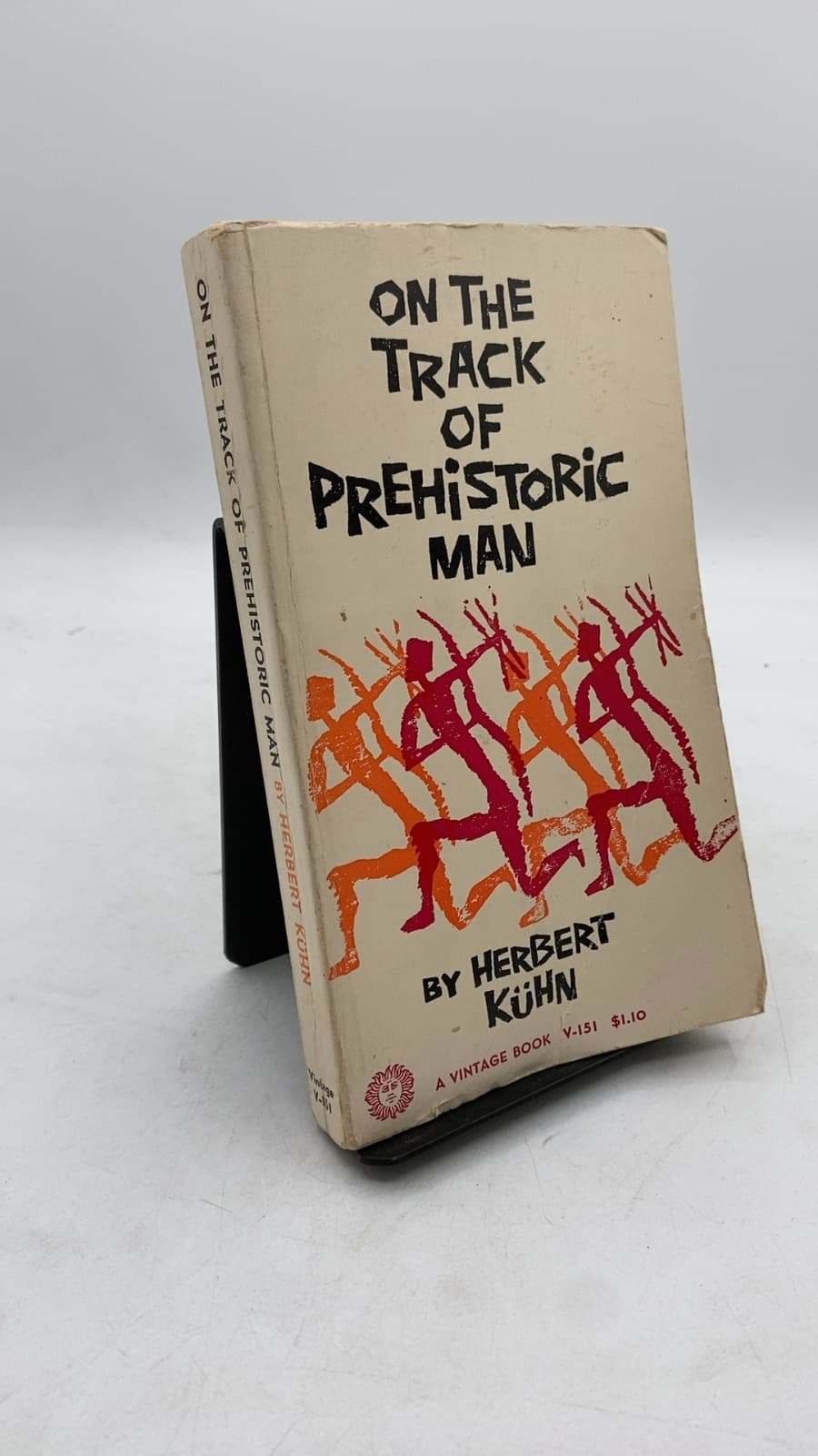 ON THE Track OF Prehistoric MAN by Herbert Kühn - front cover